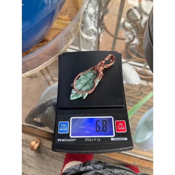 Tree Agate Wire Wrap Pendant, WireWeavedUniques - Picture 11 of 11